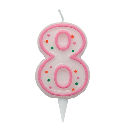 CANDELA+NUMERO+8+ZUCCHERINO+COL%2EROSA+CM+8%2C5%3Cbr%3E%3Ci%3EBIG+PARTY%3C%2Fi%3E