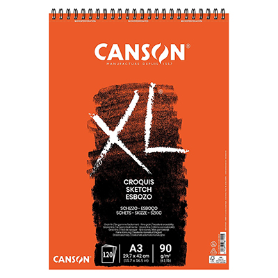 BLOCCO+SCHIZZI+SPIRALATO+LATO+CORTO+CANSON+XL+A3+FG%2E+120+GR%2E+90%3Cbr%3E%3Ci%3ECANSON%3C%2Fi%3E