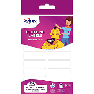 ETICHETTE+PER+TESSUTI+NO+IRON+45X13+PZ%2E36%3Cbr%3E%3Ci%3EAVERY%3C%2Fi%3E