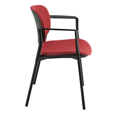 SEDUTA+PER+ATTESA+STEP+CON+BRACCIOLI+ROSSO%3Cbr%3E%3Ci%3EUNISIT%3C%2Fi%3E