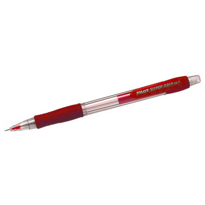 PORTAMINE+PILOT+0%2C7+SUPER+GRIP+H187SL+ROSSO%3Cbr%3E%3Ci%3EPILOT%3C%2Fi%3E
