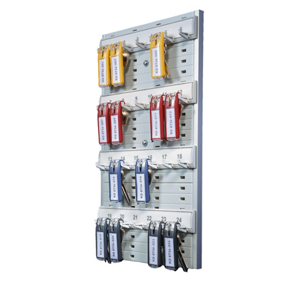 PANNELLO+PORTACHIAVE+KEY+CLIP+24+POSTI+INCLUDE+6+PORTACHIAVE%3Cbr%3E%3Ci%3EDURABLE%3C%2Fi%3E