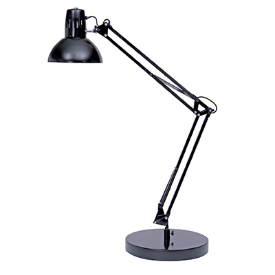 LAMPADA++FLUORESCENTE+PER+SCRIVANIA+CON+BASE+E+MORSETTO+NERA%3Cbr%3E%3Ci%3EALBA%3C%2Fi%3E