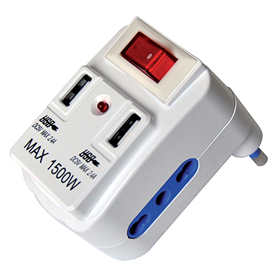 ADATTATORE+RETE+SPINA+16A%2DPRESA10%2F16A%2BN+2+USB+E+INTERRUTTORE+LED%3Cbr%3E%3Ci%3EMELCHIONI%3C%2Fi%3E