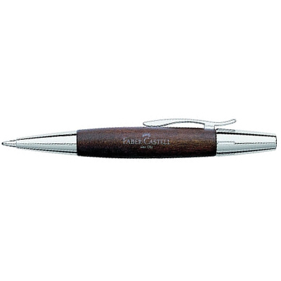 SFERA+FABER+E%2DMOTION+WOOD+CHROME+FUSTO+IN+LEGNO+DI+PERO+MOKA%3Cbr%3E%3Ci%3EFABER+CASTELL%3C%2Fi%3E