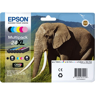 MULTIPACK+EPSON+T243840+6+COLORI+N%2E24XL%3Cbr%3E%3Ci%3EEPSON%3C%2Fi%3E