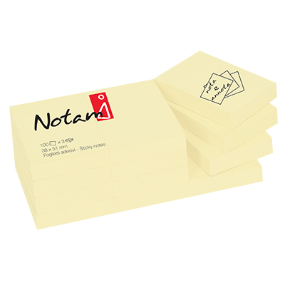 FOGLIETTI+ADESIVI+NOTAMI+GR%2E75+FG+100+MM%2E38X50+GIALLO%3Cbr%3E%3Ci%3ENOTAMI%3C%2Fi%3E