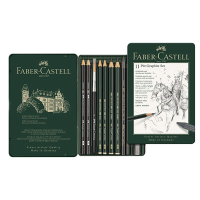 MATITA+MONOCHROME+FABER+GRAFITE+IN+SET+PZ%2E11%3Cbr%3E%3Ci%3EFABER+CASTELL%3C%2Fi%3E
