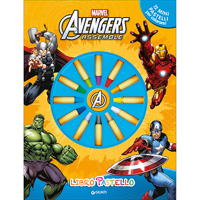 ALBUM+DIPINGERE+AVENGERS+LIBRO+PASTELLO+A+CERA%3Cbr%3E%3Ci%3EWALT+DISNEY+MARVEL%3C%2Fi%3E