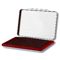 CUSCINETTO+METAL+INCHIOSTRATO+N%2E1+CM%2E9X15+ROSSO%3Cbr%3E%3Ci%3ESIAM%3C%2Fi%3E