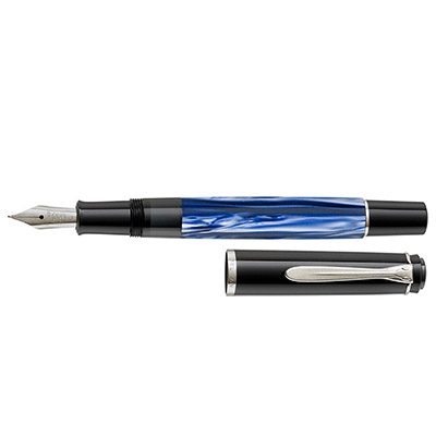 STILO+PELIKAN+MARMORIZZATA+BLU+M205+PENNINO+M%3Cbr%3E%3Ci%3EPELIKAN%3C%2Fi%3E