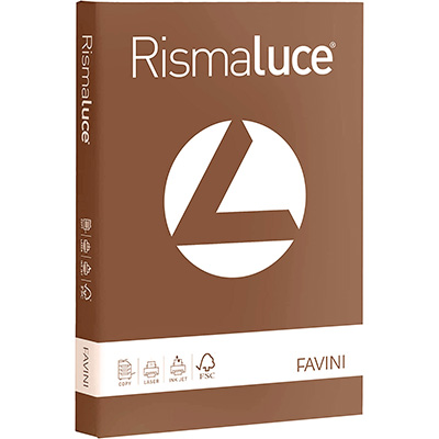 CARTA+FOTOCOPIE+COLORATA+RISMALUCE+GR%2E200+A4+MARRONE+FG%2E125%3Cbr%3E%3Ci%3EFAVINI%3C%2Fi%3E