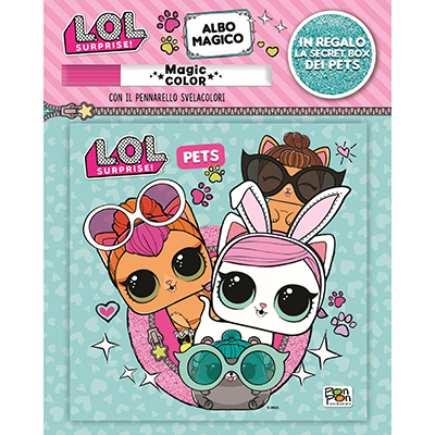 ALBUM+MAGICO+LOL+SURPRISE+PETS%3Cbr%3E%3Ci%3EPON+PON+EDIZIONI%3C%2Fi%3E