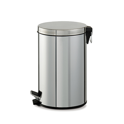 BIDONE+CON+PEDALE+E+VASCHETTA+LT%2E12+COL%2E+INOX%3Cbr%3E%3Ci%3EPERFETTO%3C%2Fi%3E