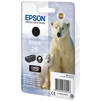 INK+EPSON+T260140+NERO+N%2E26%3Cbr%3E%3Ci%3EEPSON%3C%2Fi%3E