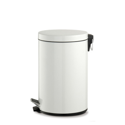 BIDONE+CON+PEDALE+E+VASCHETTA+LT%2E20+COL%2E+BIANCO%3Cbr%3E%3Ci%3EPERFETTO%3C%2Fi%3E