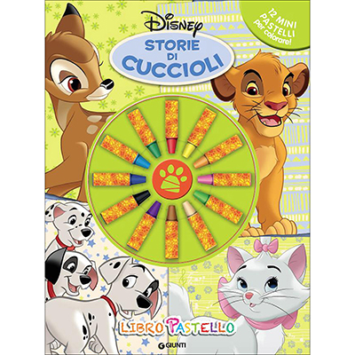 LIBRO+PASTELLO+CLASSICI+DISNEY+STORIE+DI+CUCCIOLI%3Cbr%3E%3Ci%3EWALT+DISNEY%3C%2Fi%3E
