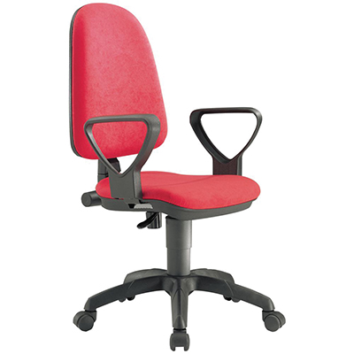POLTRONA+OPERATIVA+CON+BRACCIOLI+ATLAS+ROSSO%3Cbr%3E%3Ci%3EUNISIT%3C%2Fi%3E