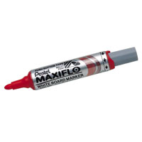MARKER+PENTEL+PER+LAVAGNE+MAXIFLO+PUNTA+TONDA+ROSSO%3Cbr%3E%3Ci%3EPENTEL%3C%2Fi%3E